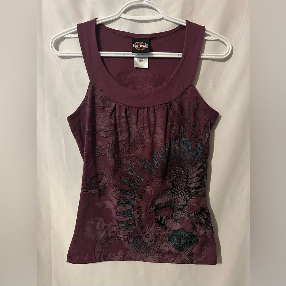 Harley Davidson Women’s Purple Tank Top